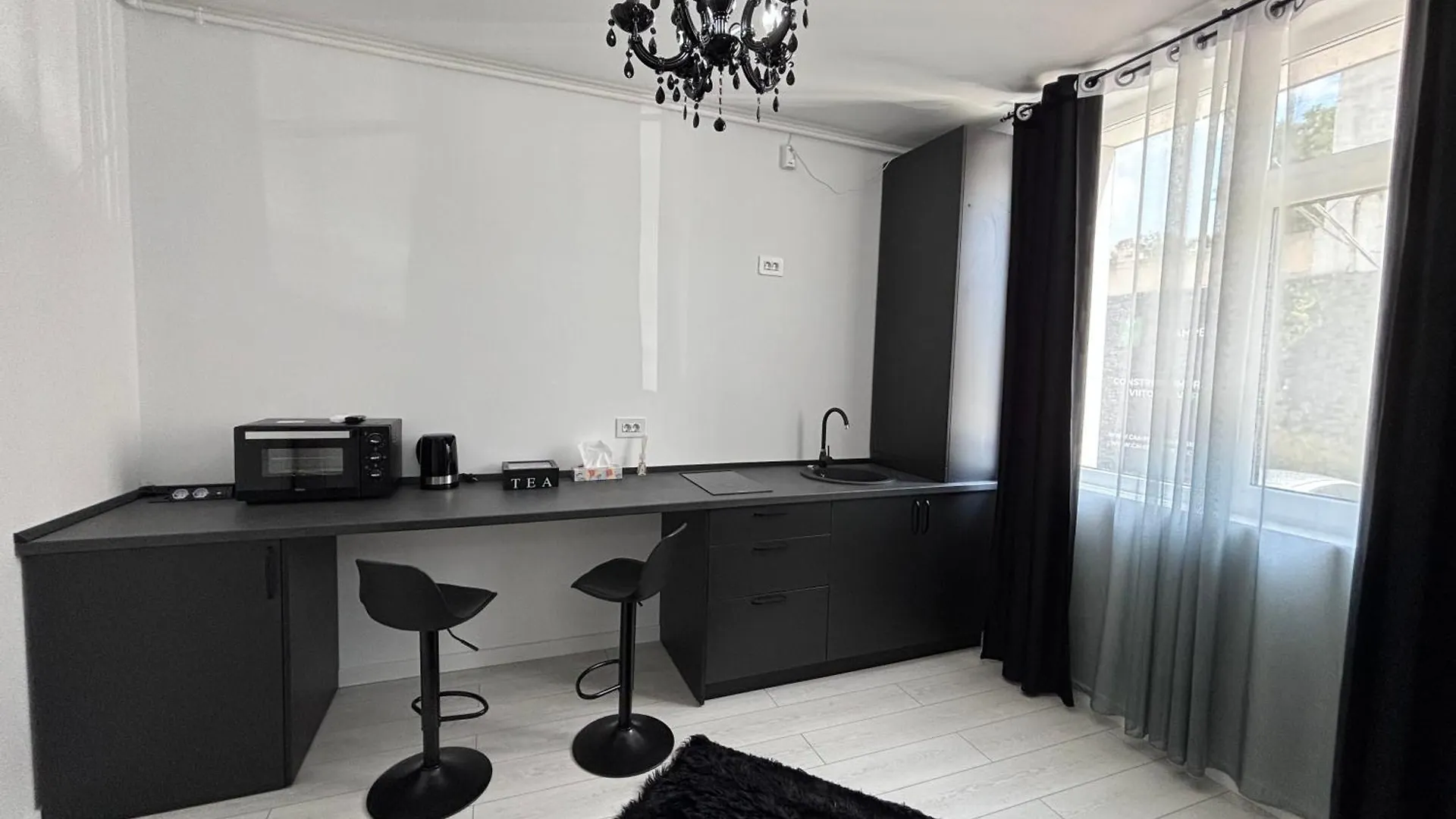 Apartment Ultimate Black Luxury Bucharest Romania
